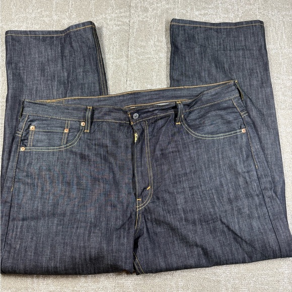 Levis 569 Dark Wash Mens Straight Leg Jean Size 40x30 - Picture 1 of 6